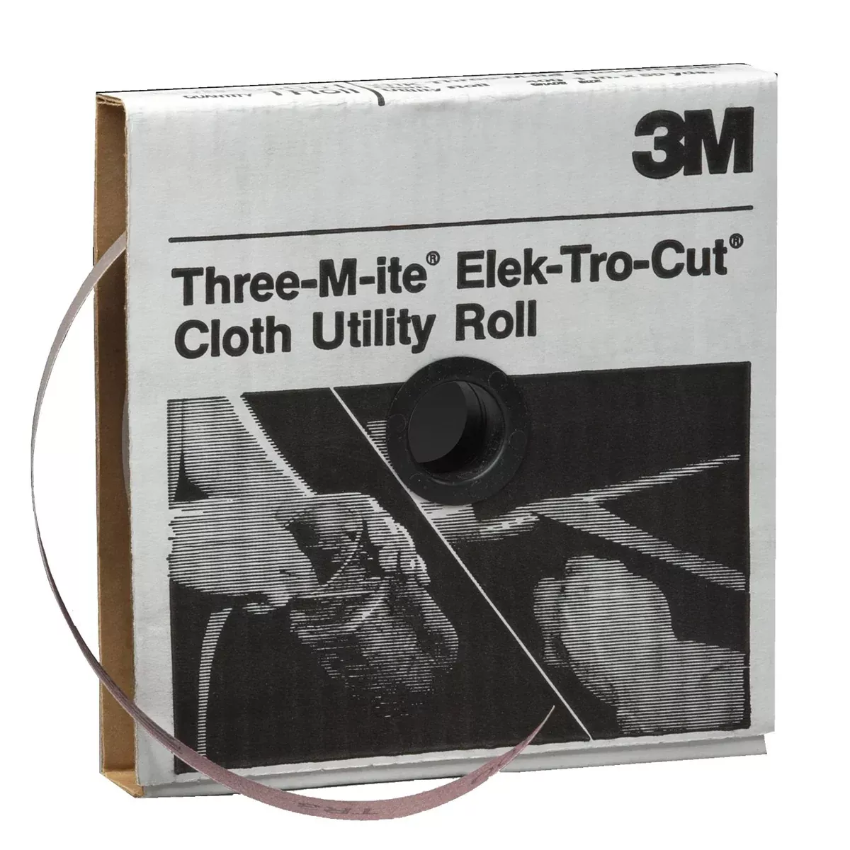 3M UTILITY CLOTH 1-1/2" ROLL 50YD 120GR