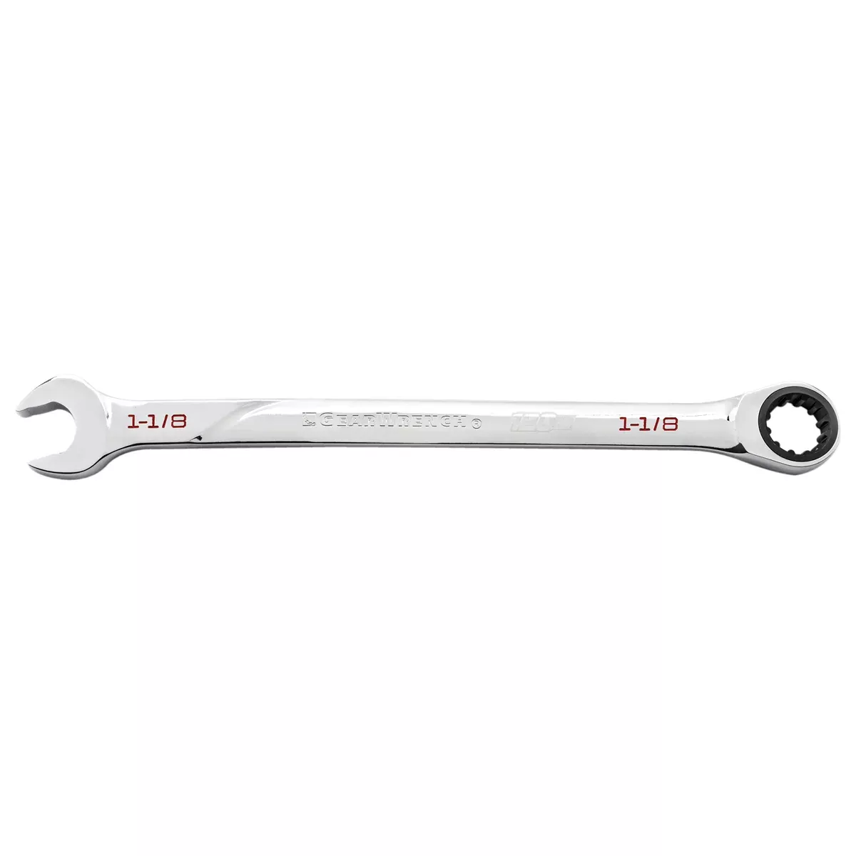 GearWrench 1-1/8 Inch 120XP Universal Spline XL Ratcheting Combination Wrench