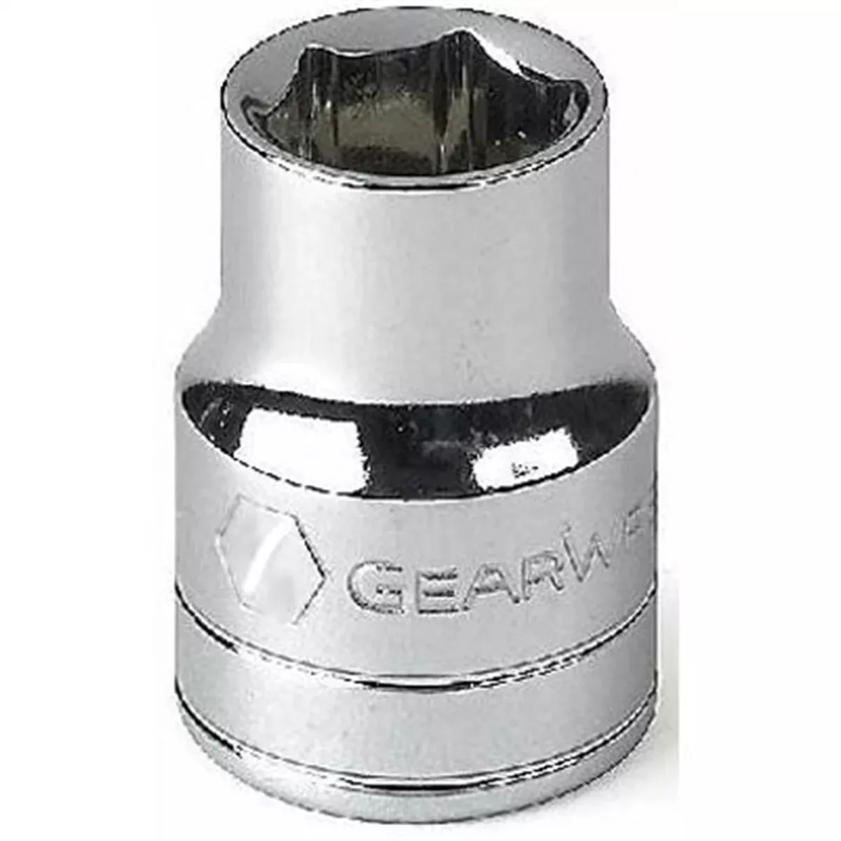 GearWrench 1/2 Inch Drive 6 Point Standard SAE Socket 1-1/4 Inch