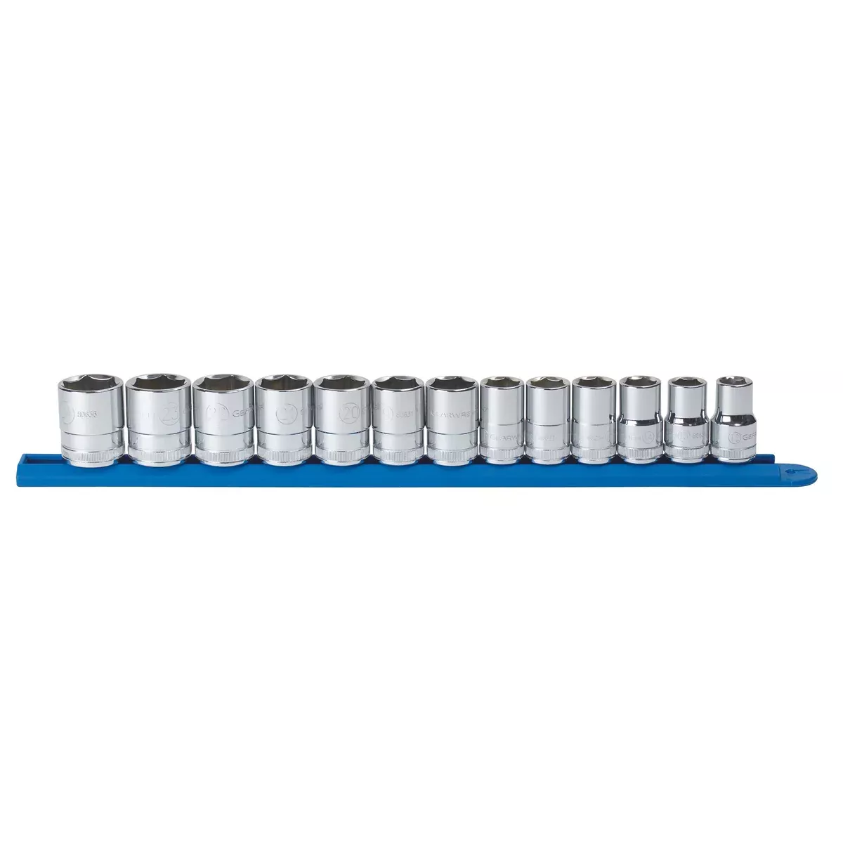 GearWrench 13 Piece 1/2 Inch Drive 6 Point Standard Metric Socket Set