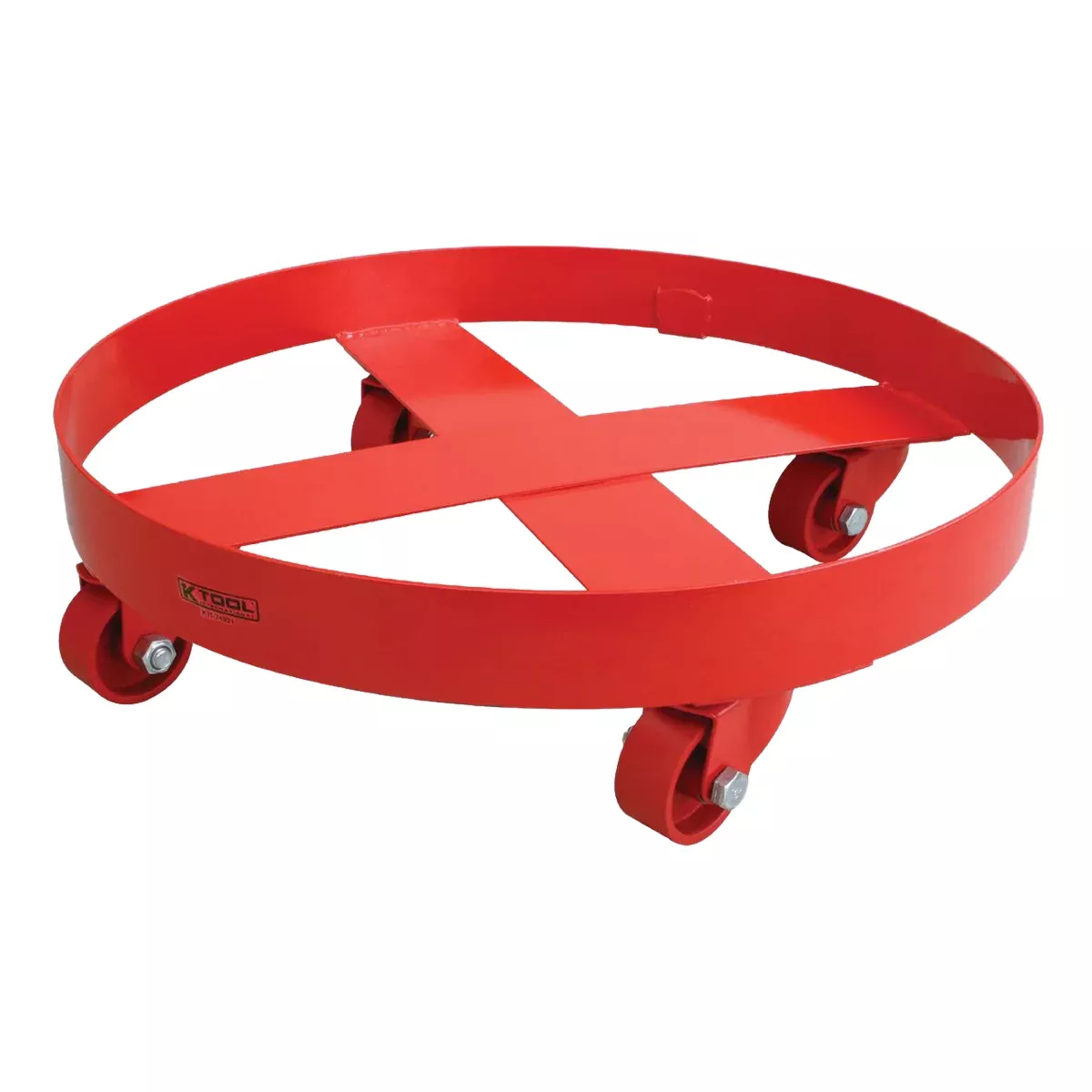 K Tool International Drum Dolly Heavy Duty for 55 Gallon Drums