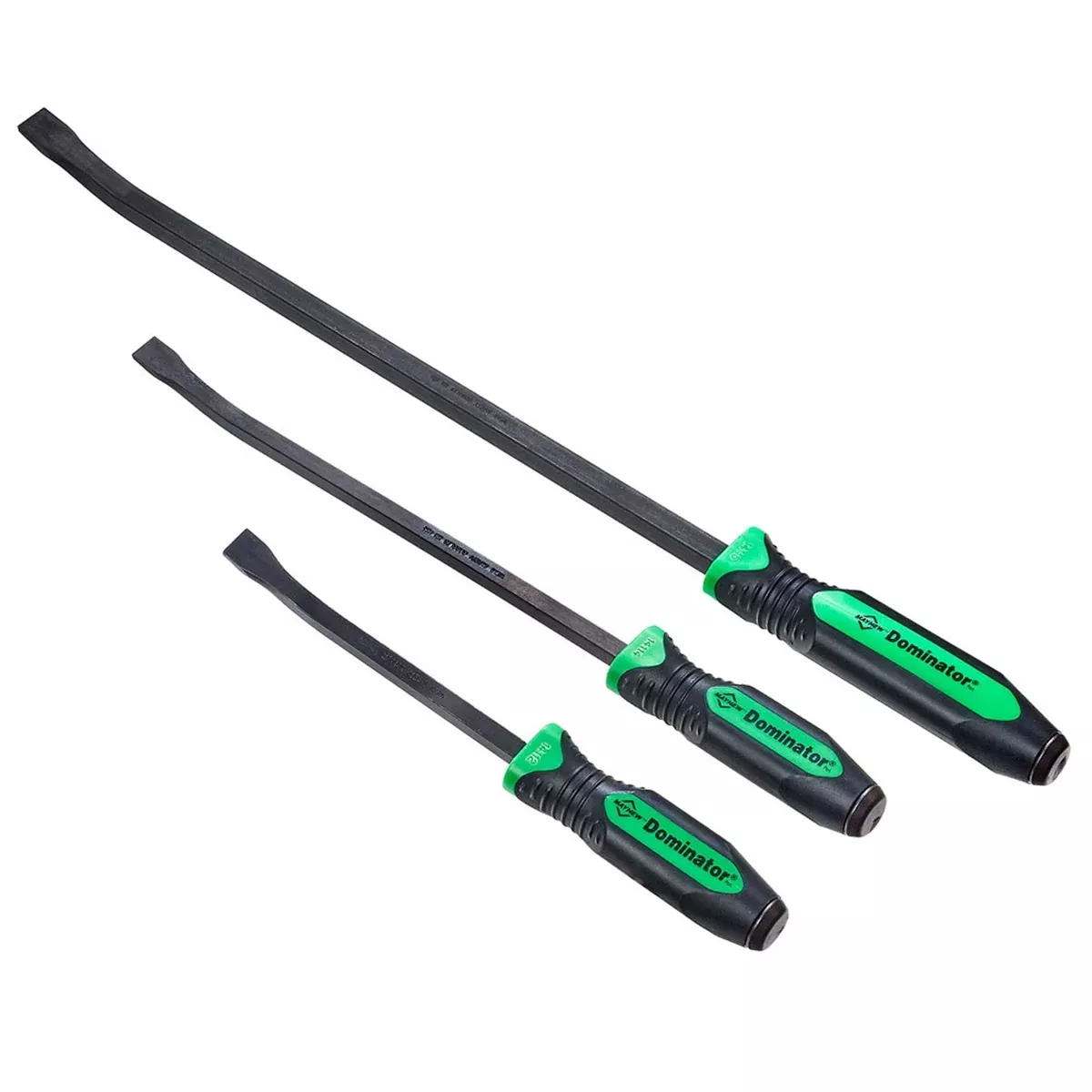 Mayhew 3PC Curved Pry Bar Set Green [12/17/25]
