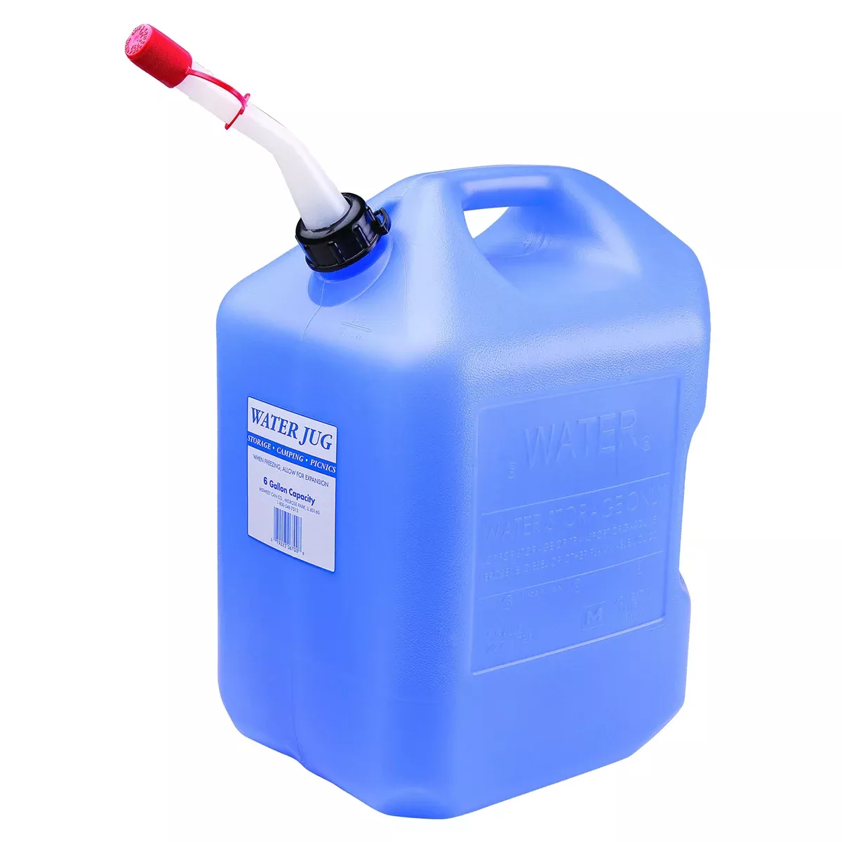 Midwest Can 6 Gallon Water Container with Spout