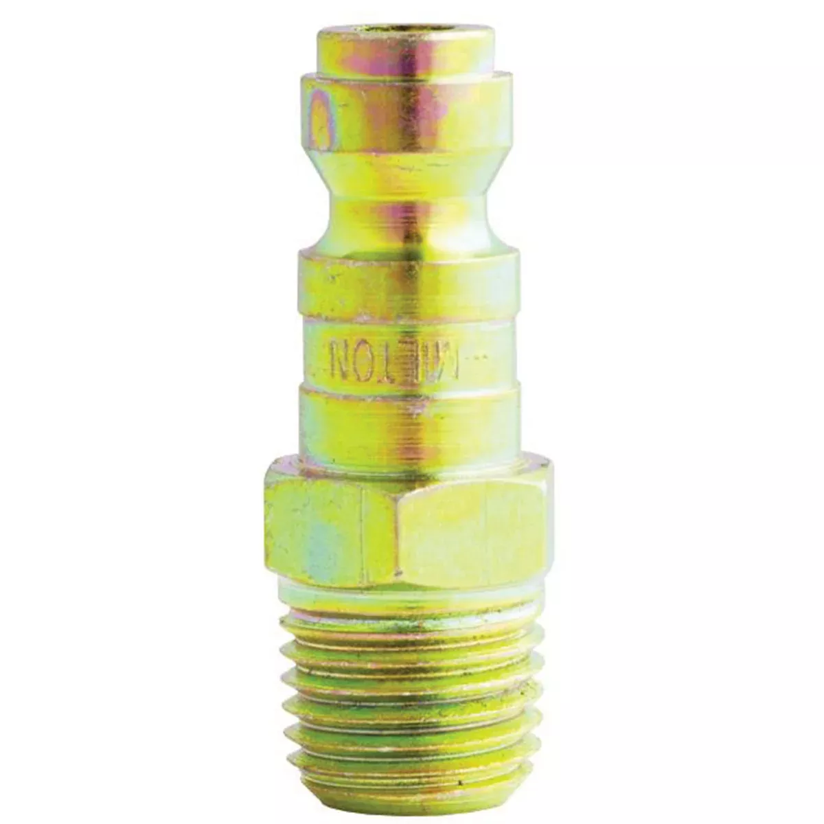 Milton Industries 1/4" Male Plug T-Style, 2/cd