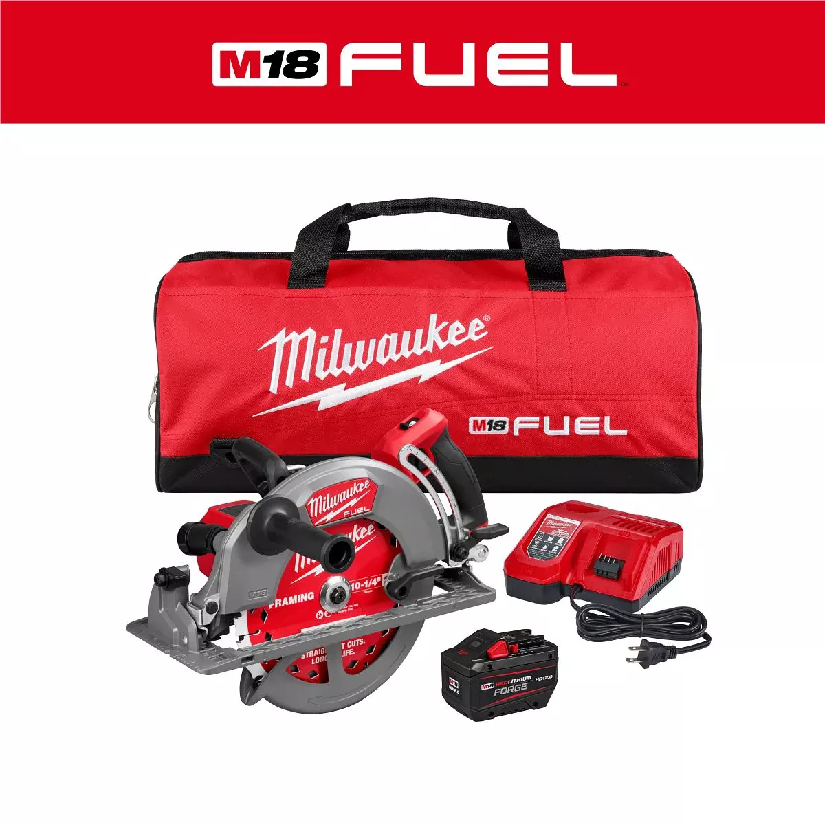 Milwaukee M18 FUEL™ 10-1/4" Rear Handle Circular Saw Kit