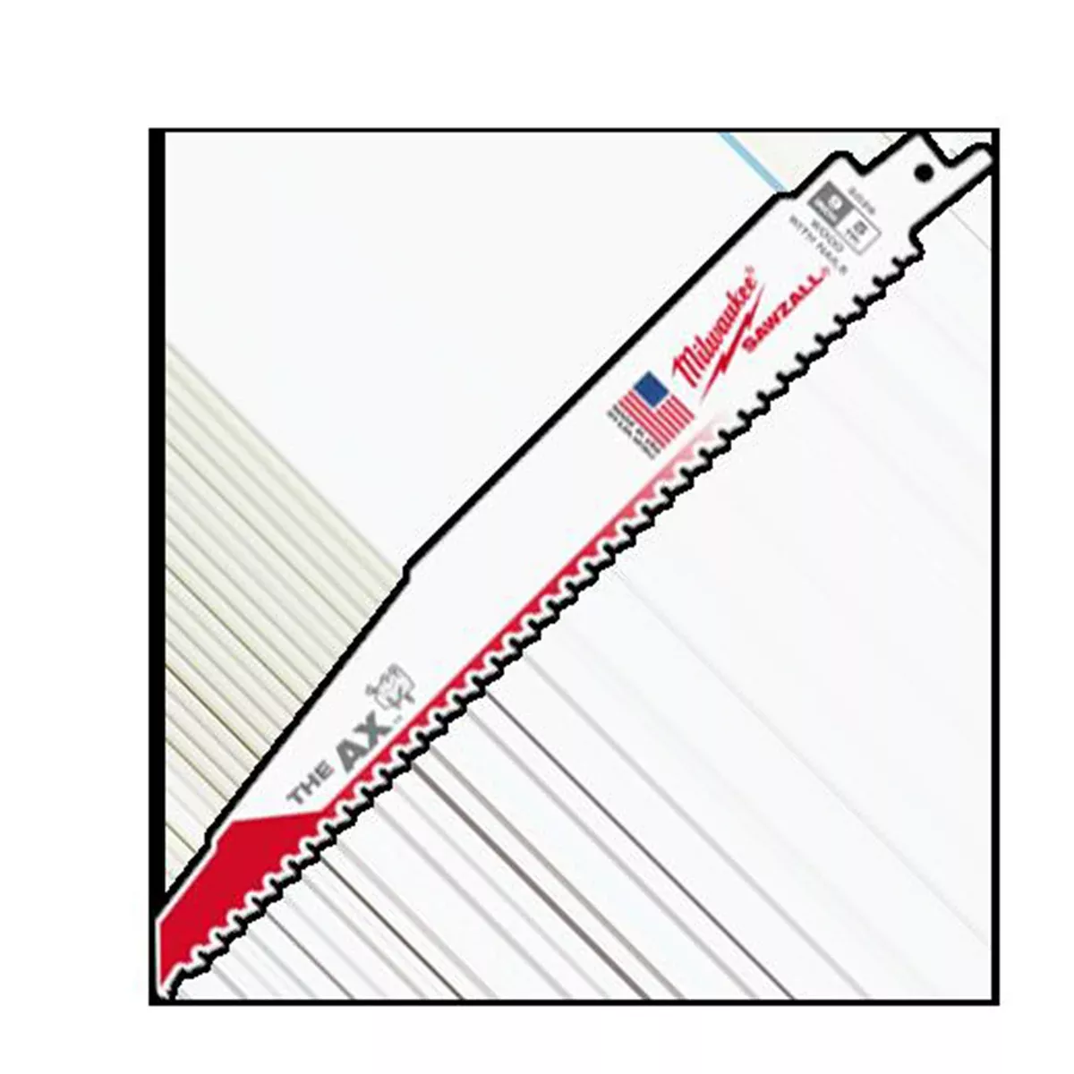 Milwaukee Tool 9" 5 TPI The Ax Sawzall Blade (25 Pk)