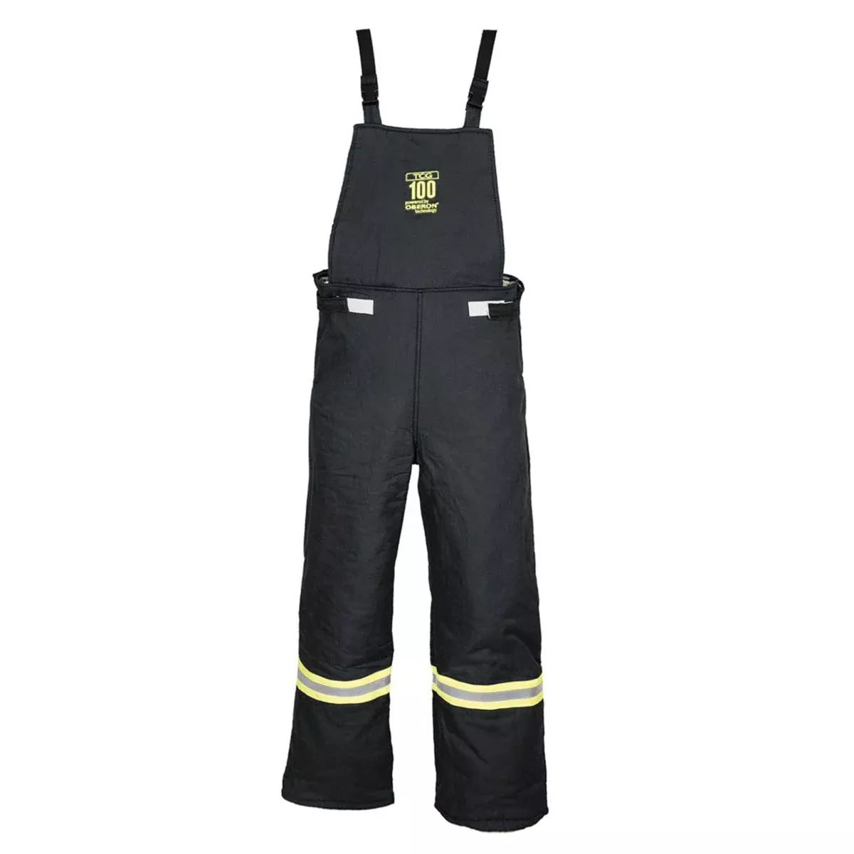 Oberon Bib Overalls - Arc Flash - 100 Cal TCG™ Ultralight - Color: Black - Size: XL Tall