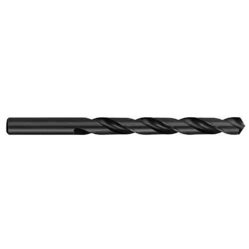 Titan USA CD40243 #43 Jobber Length Drill Bit, 0.089 in, 118 deg Point, HSS, Black Oxide Finish, Pack of 12