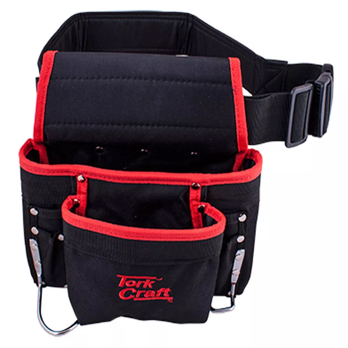 TORK CRAFTTOOL POUCH NYLON WITH BELT 8 POCKET + LOOPS TC991055